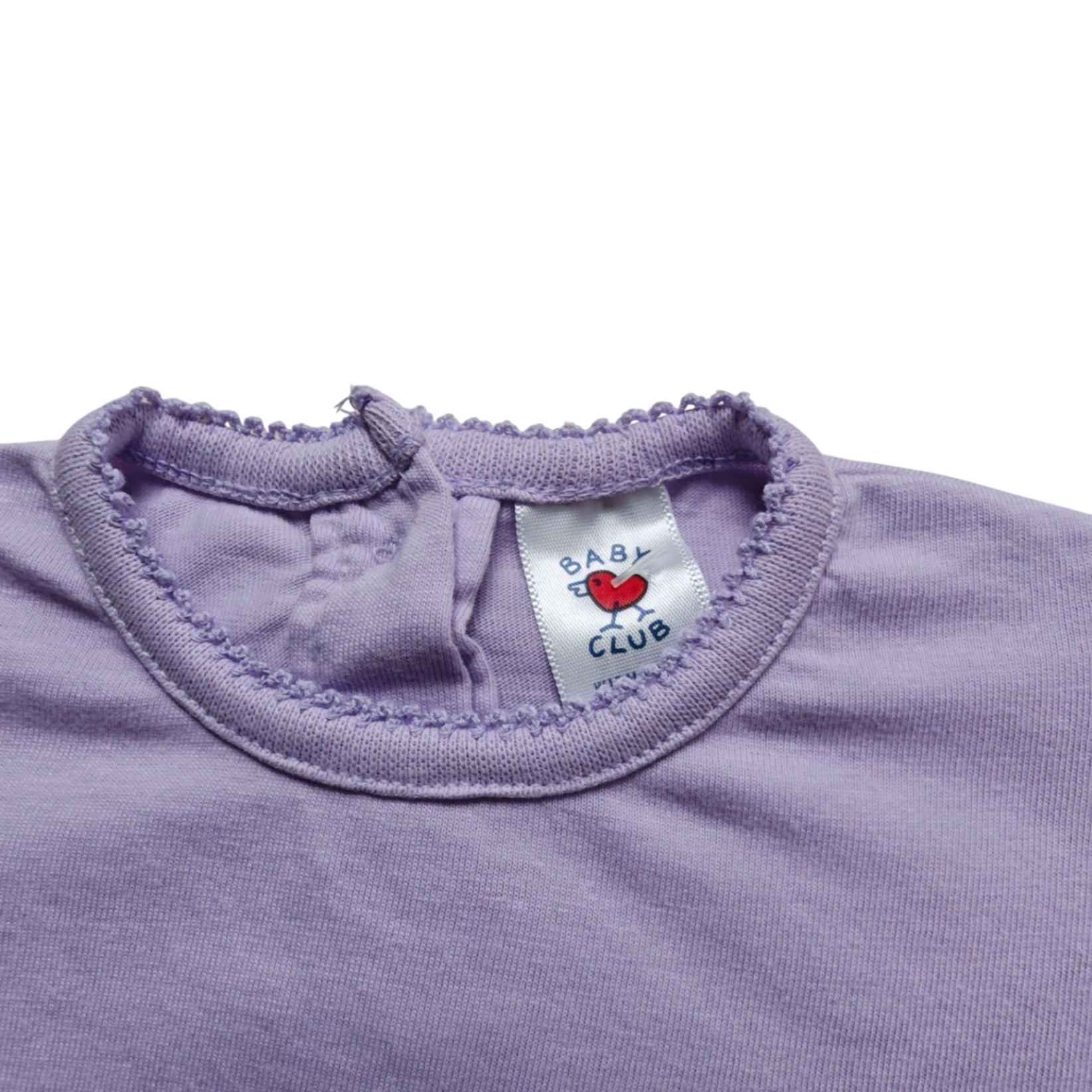 Baby Club Kurzarmshirt Lila Größe 68