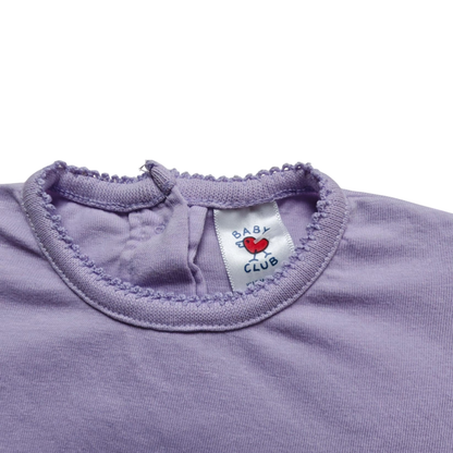 Baby Club Kurzarmshirt Lila Größe 68