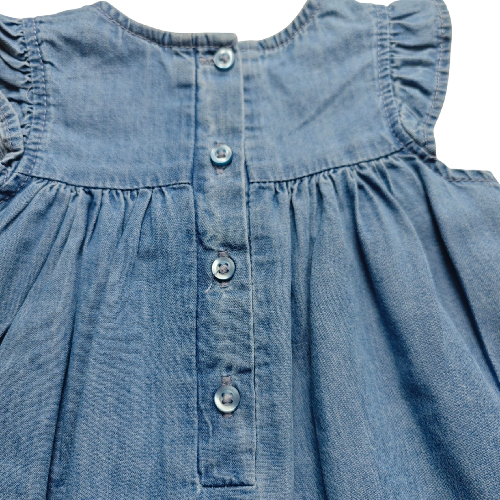 PRIMARK Kleid Hellblau Größe 68