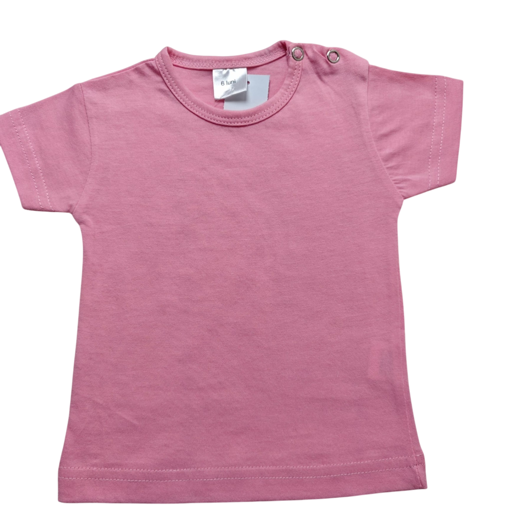 Markenlos Kurzarmshirt Pink Größe 68