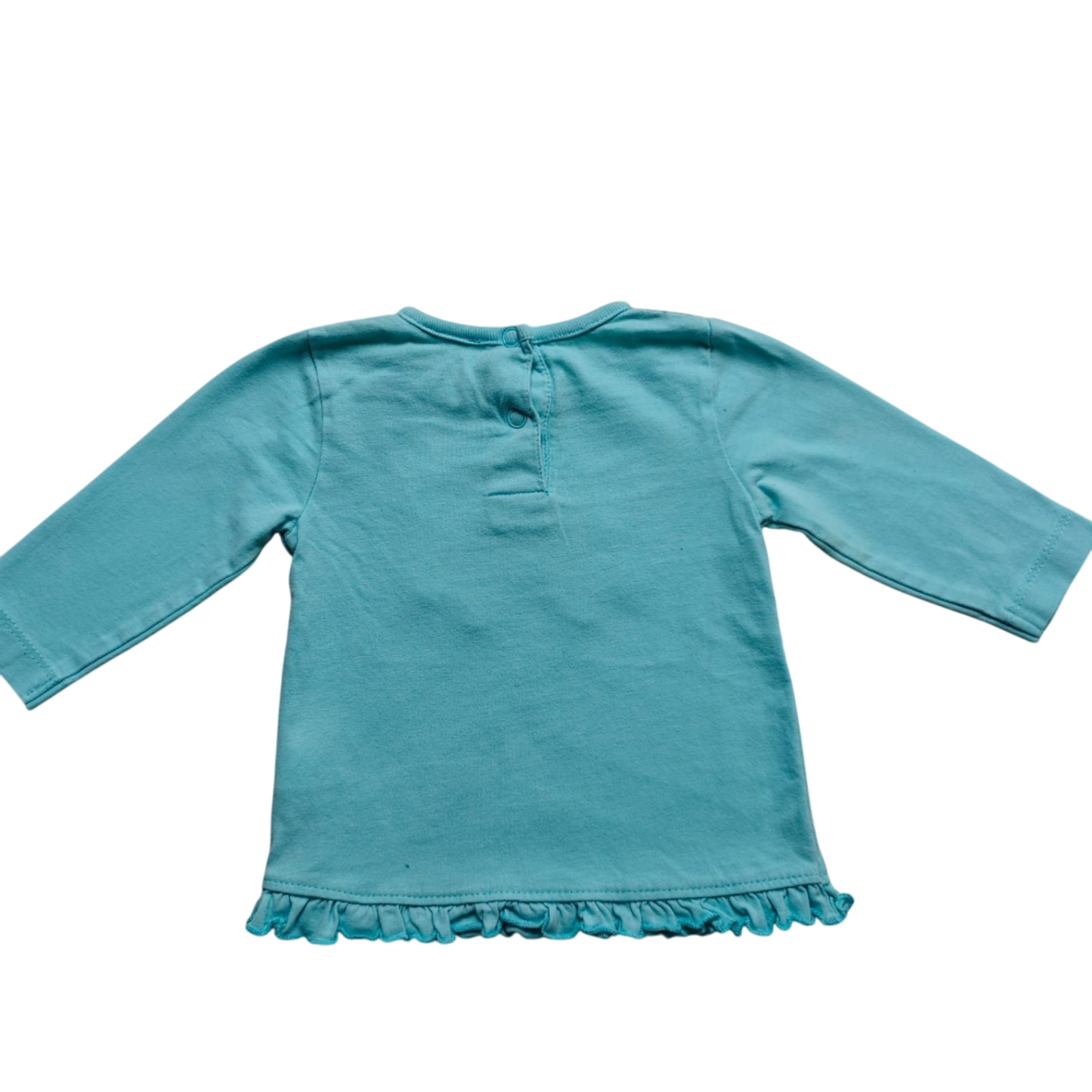 Topomini Langarmshirt Hellblau Größe 68