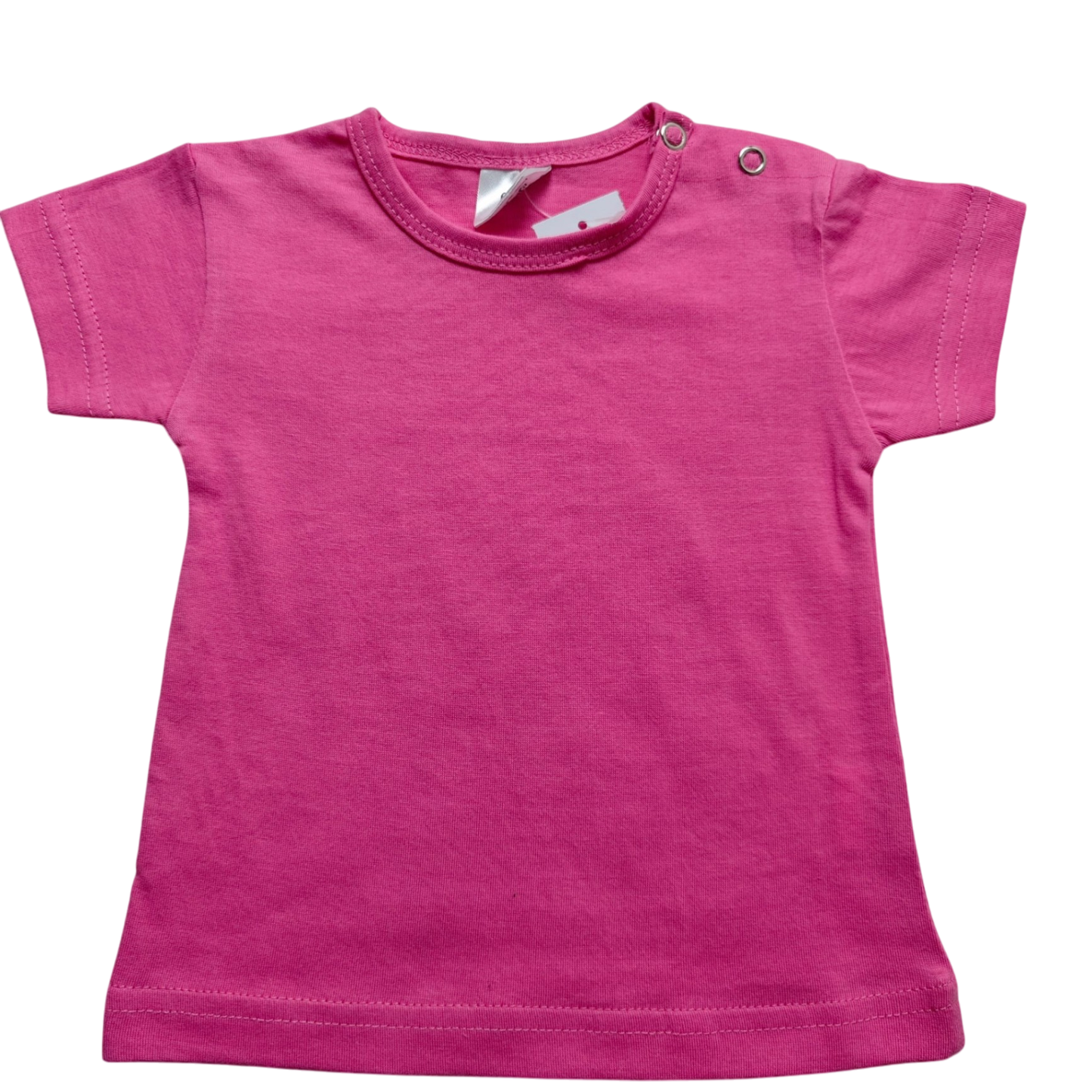 Markenlos Kurzarmshirt Pink Größe 68