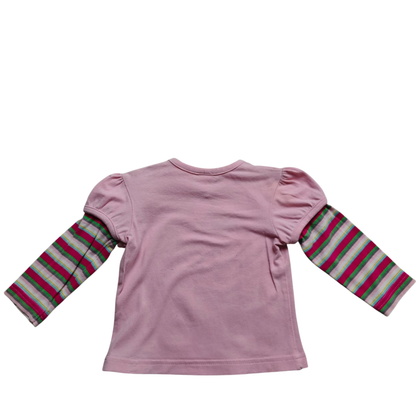 FR3NDZ Kurzarmshirt Pink Größe 68