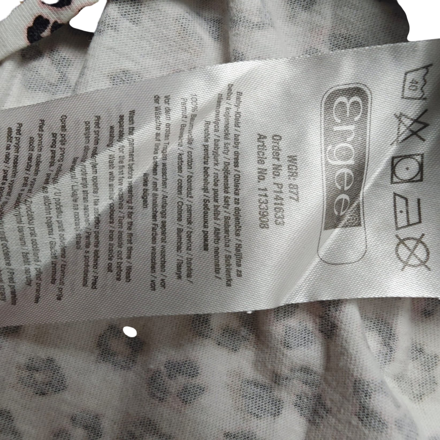 Ergee Kleid Weiß, Braun, Schwarz, Pink Größe 68