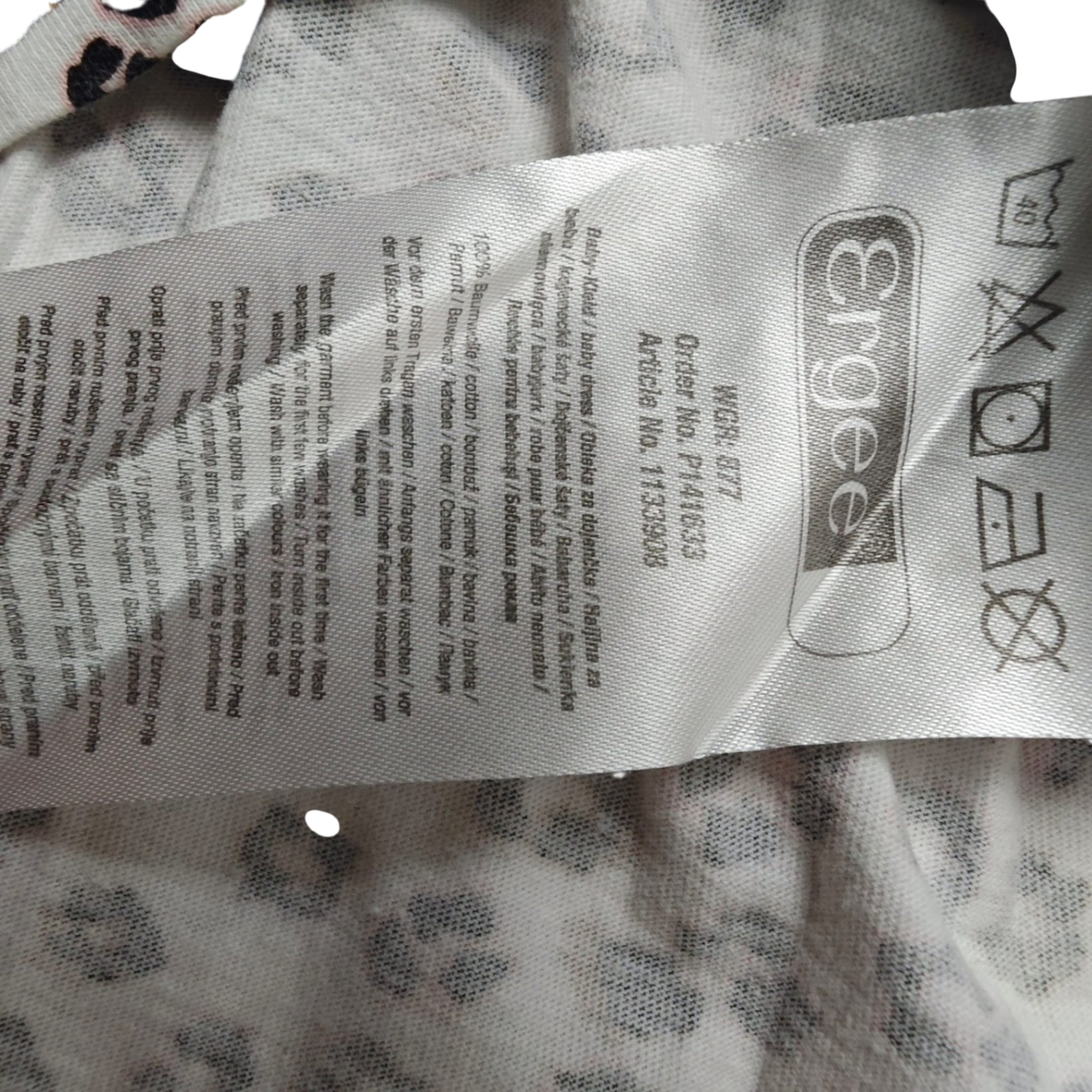 Ergee Kleid Weiß, Braun, Schwarz, Pink Größe 68