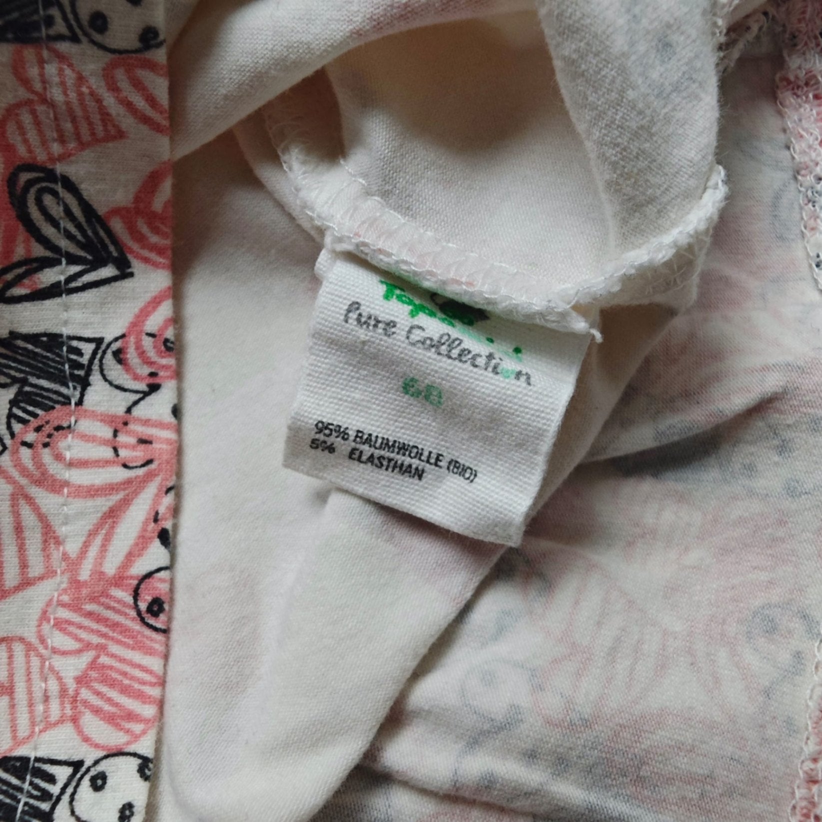 Topomini Kleid pastellfarben Größe 68