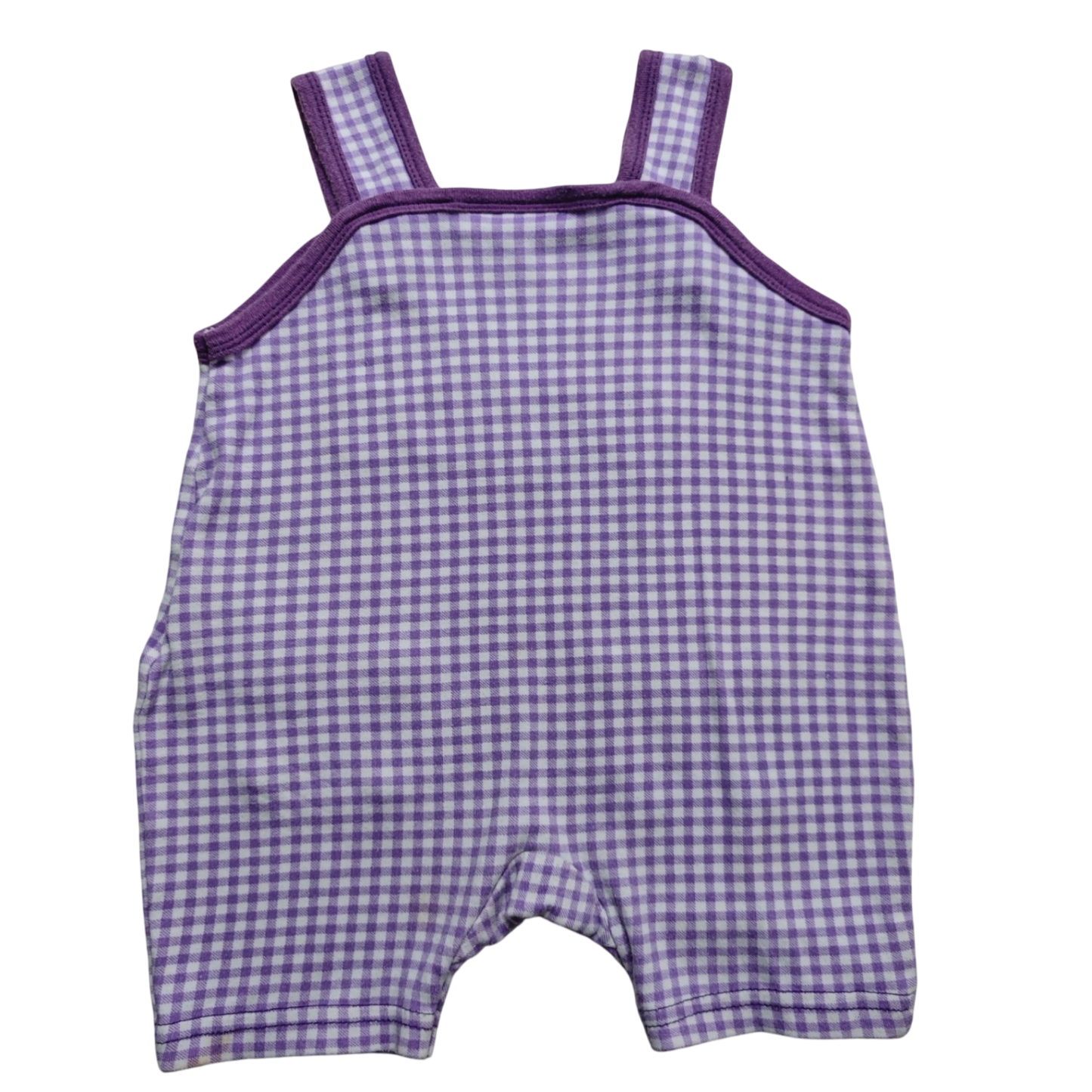 BERTI Body Lila und Weiß Größe 68