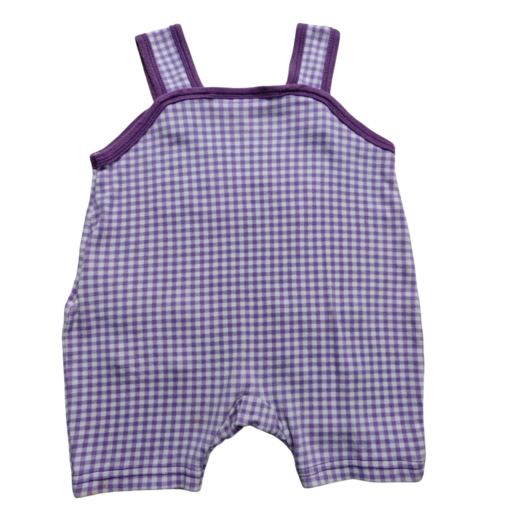 BERTI Body Lila und Weiß Größe 68