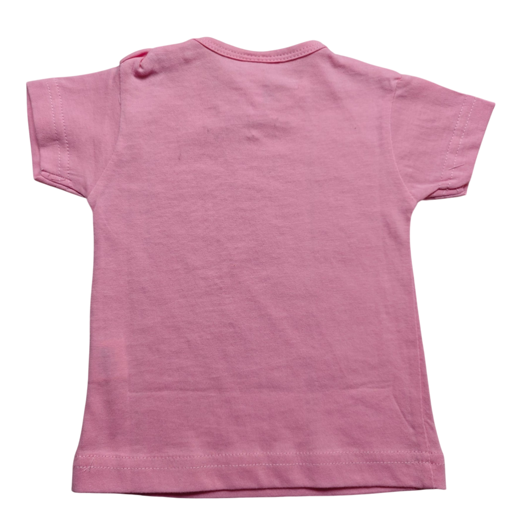 Markenlos Kurzarmshirt Pink Größe 68