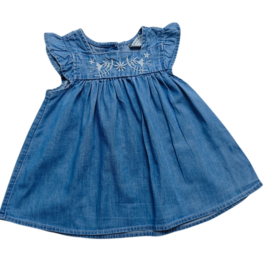 PRIMARK Kleid Hellblau Größe 68