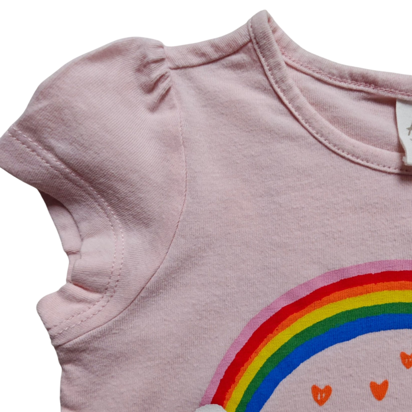 H&M Kurzarmshirt Rosa Größe 68