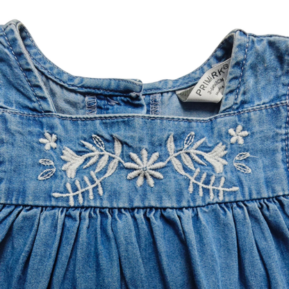 PRIMARK Kleid Hellblau Größe 68