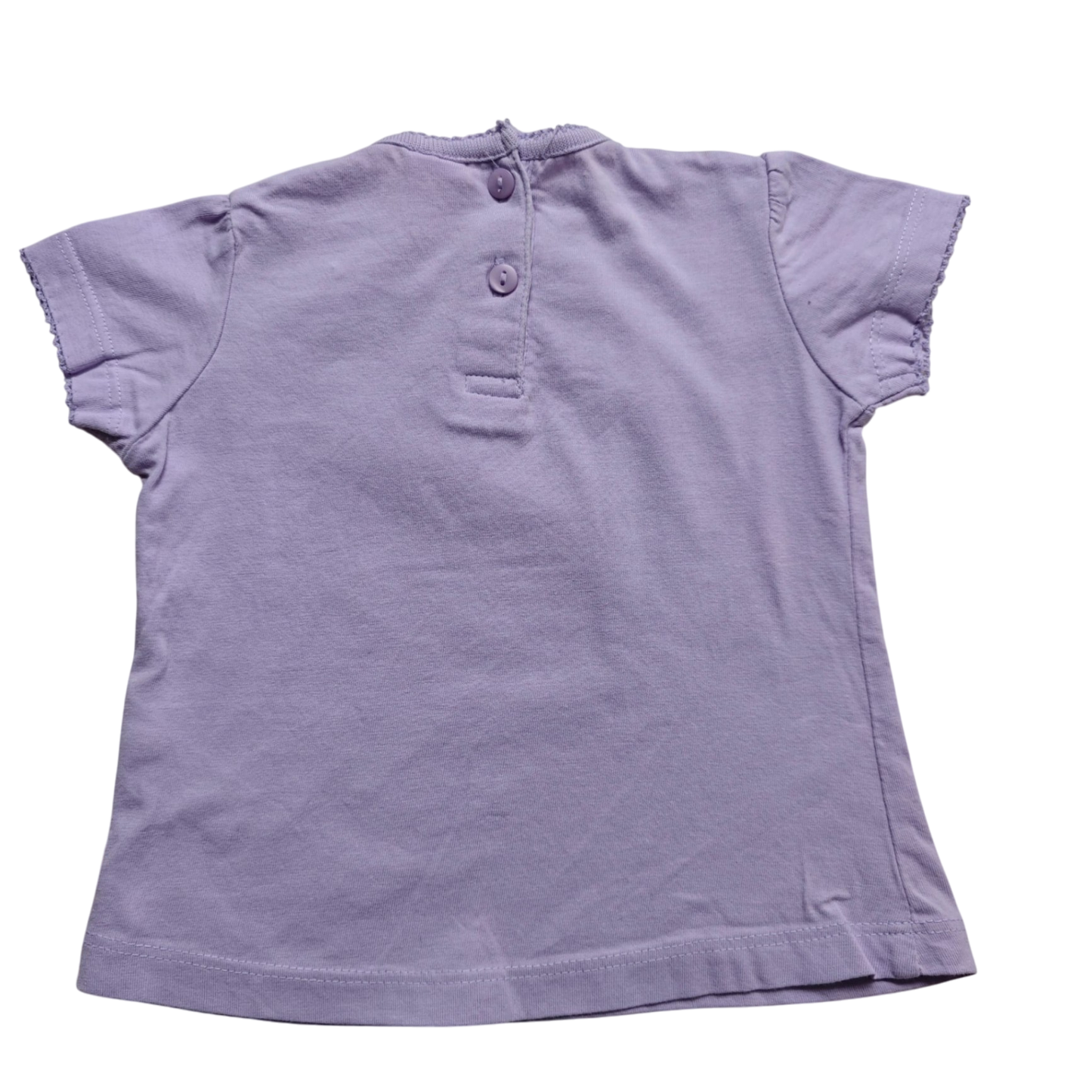 Baby Club Kurzarmshirt Lila Größe 68