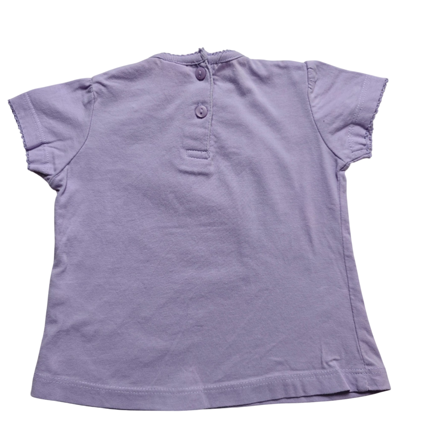 Baby Club Kurzarmshirt Lila Größe 68