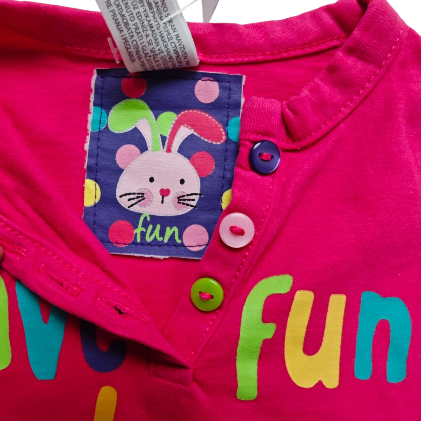 Baby Club Kurzarmshirt Pink Größe 68