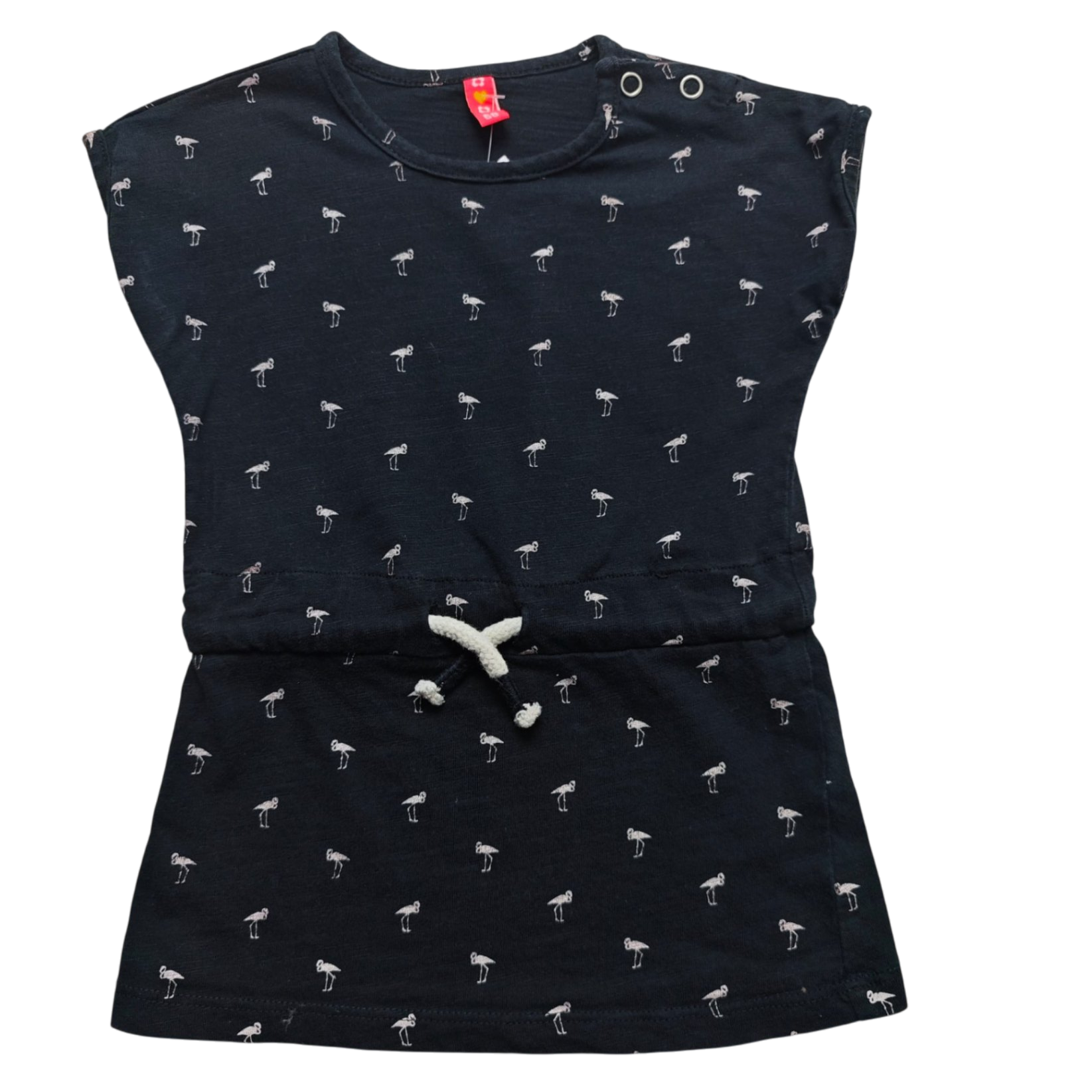 Markenlos Kurzarmshirt Dunkelblau Größe 68