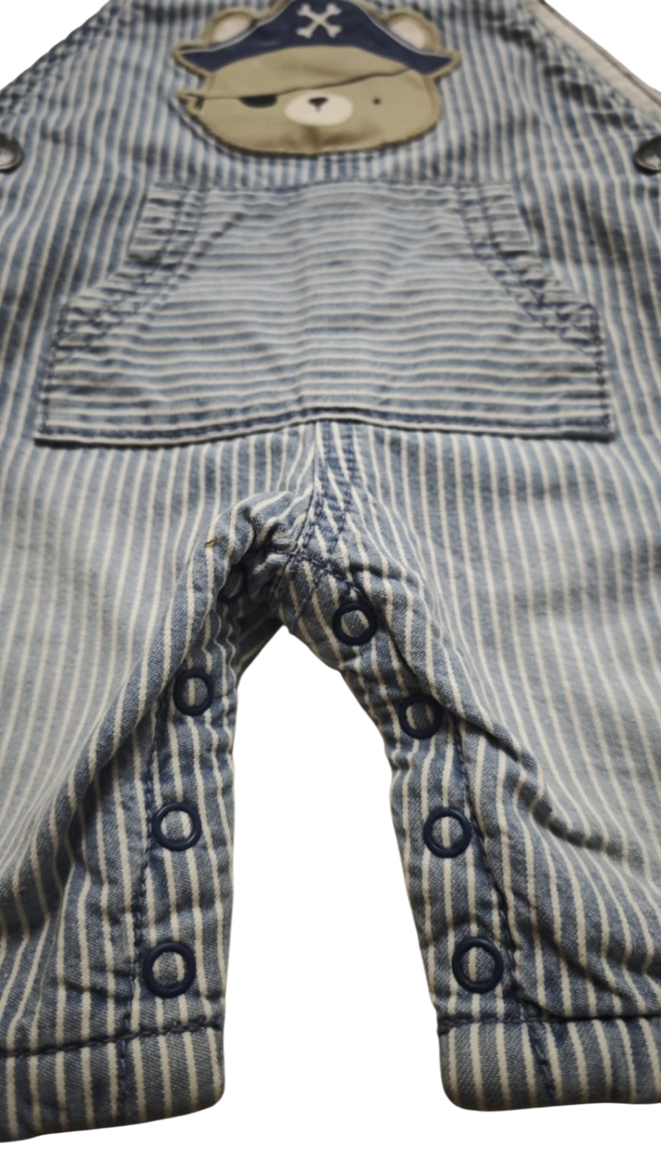 Topomini Body Blau und Weiß Größe 68