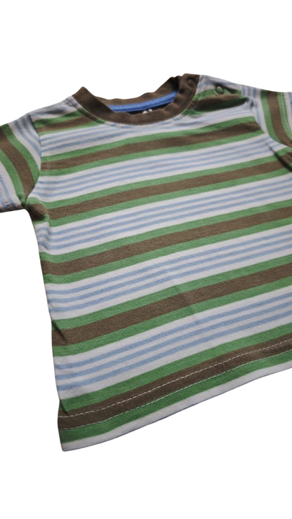 Markenlos Kurzarmshirt Mehrfarbig Größe 50-56