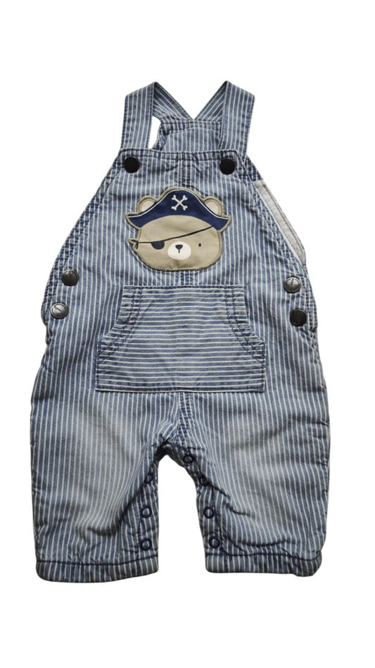 Topomini Body Blau und Weiß Größe 68