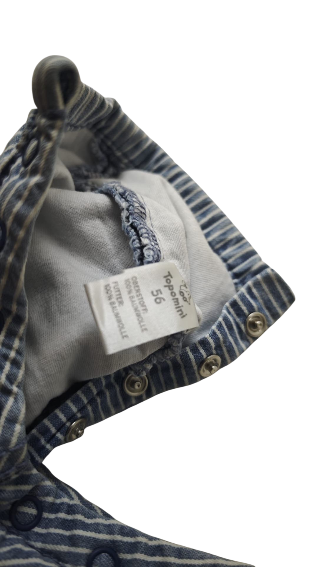 Topomini Body Blau und Weiß Größe 68