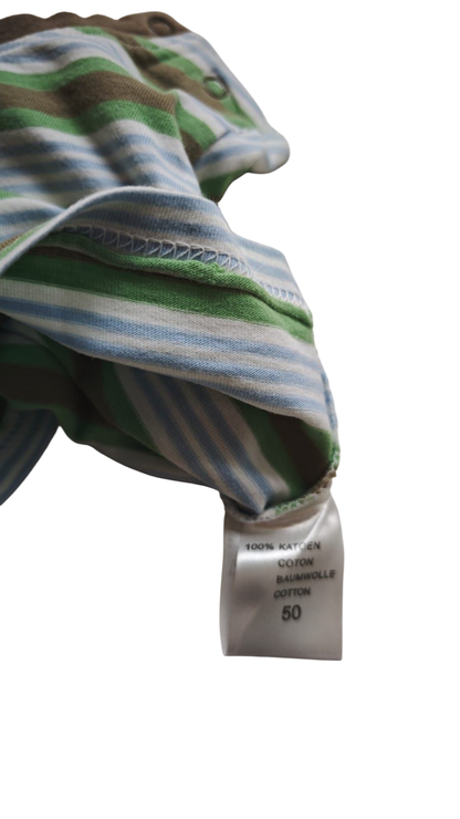 Markenlos Kurzarmshirt Mehrfarbig Größe 50-56