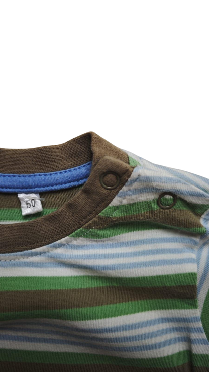 Markenlos Kurzarmshirt Mehrfarbig Größe 50-56