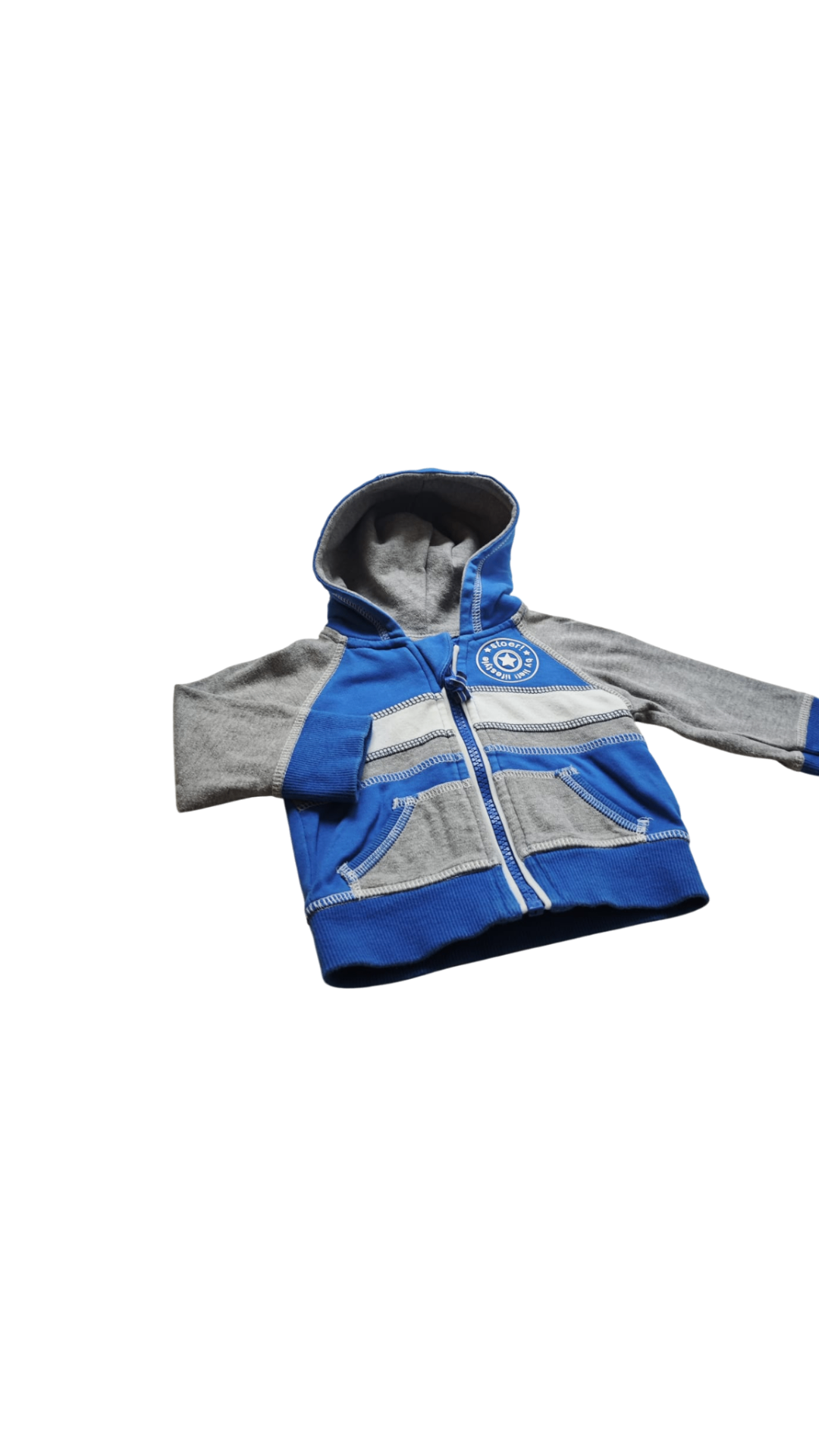 lief! Jacke Blau/Grau Größe 50-56