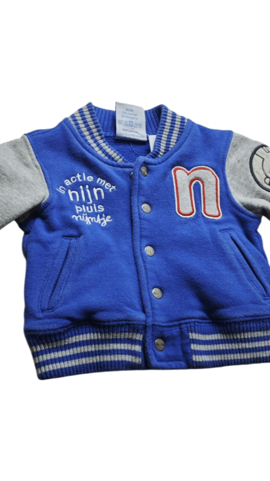 Nijntje Jacke Blau, Grau, Rot Größe 50-56