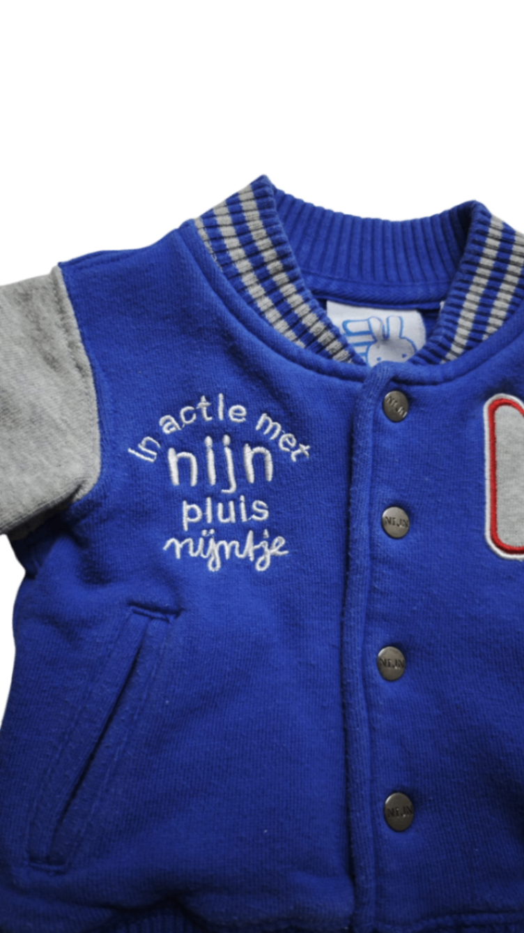 Nijntje Jacke Blau, Grau, Rot Größe 50-56