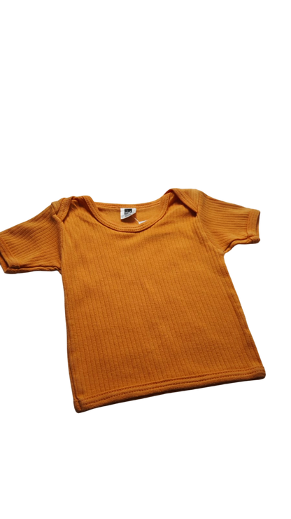 Hema Kurzarmshirt Orange Größe 50-56