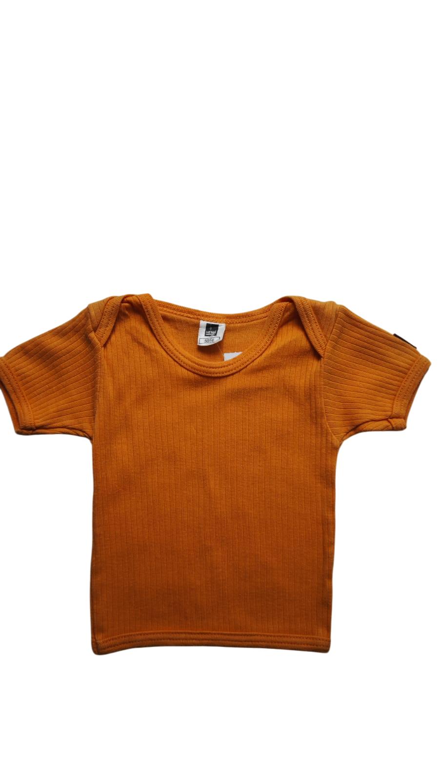 Hema Kurzarmshirt Orange Größe 50-56