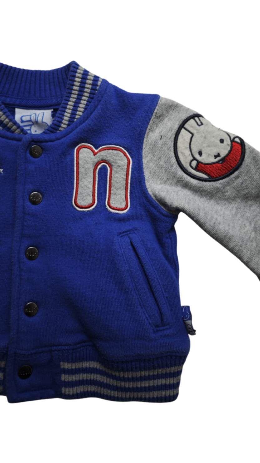 Nijntje Jacke Blau, Grau, Rot Größe 50-56