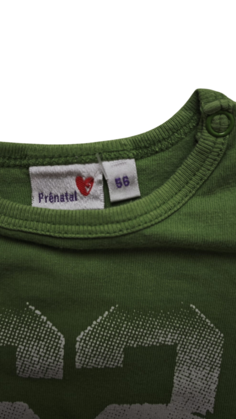 Prénatal Langarmshirt Grün Größe 56