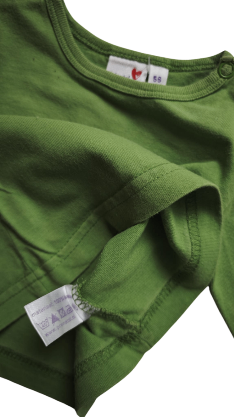 Prénatal Langarmshirt Grün Größe 56