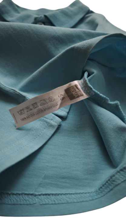 H&M Kurzarmshirt Hellblau Größe 56