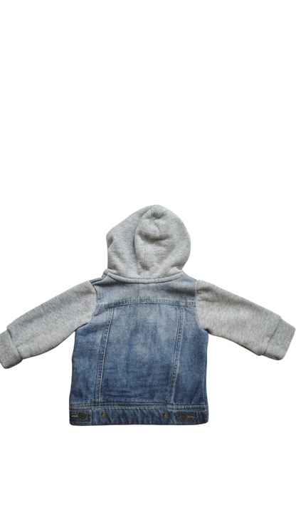 H&M Jacke  Jeans Blau und Grau Größe 50-56