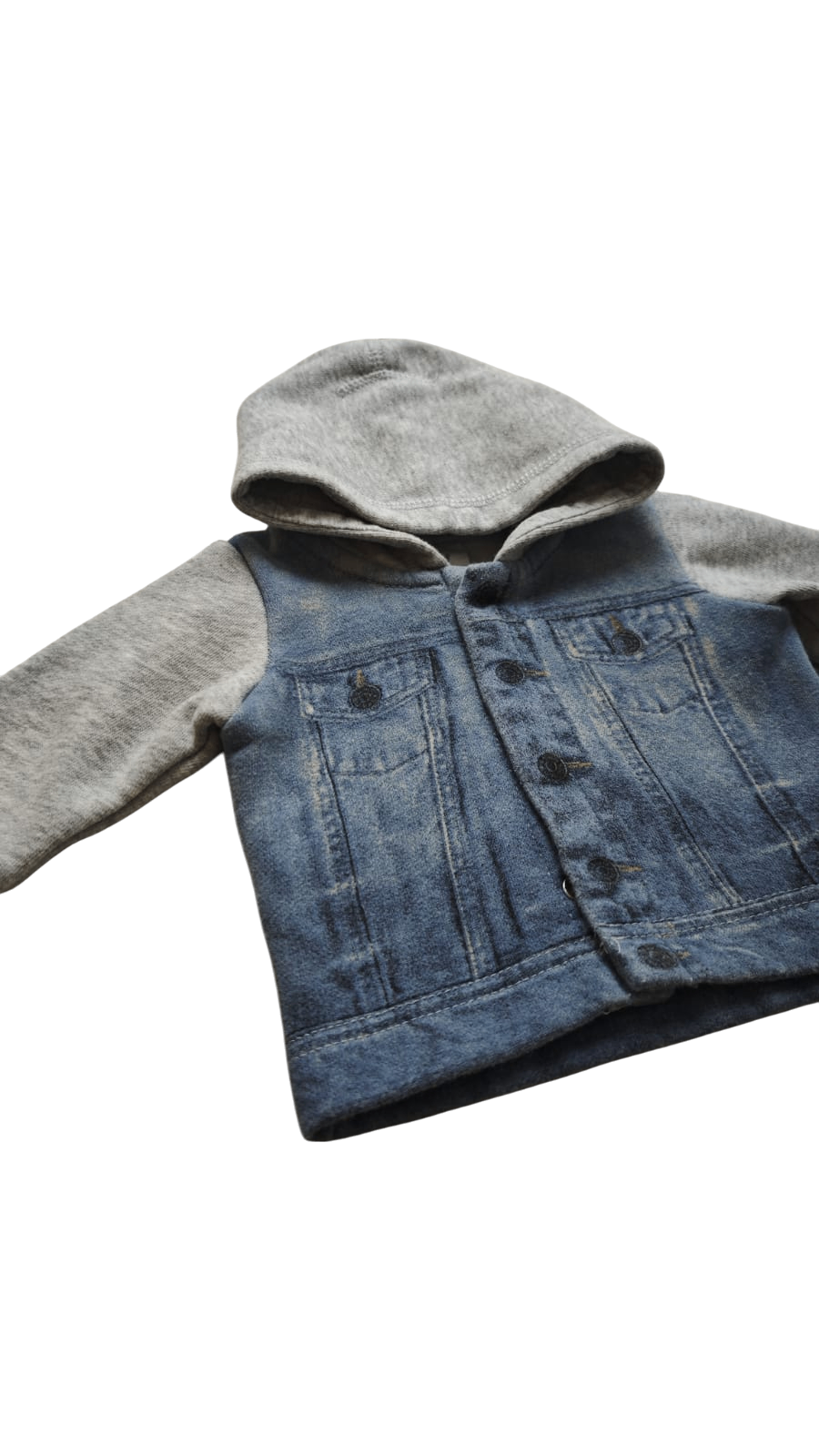 H&M Jacke  Jeans Blau und Grau Größe 50-56