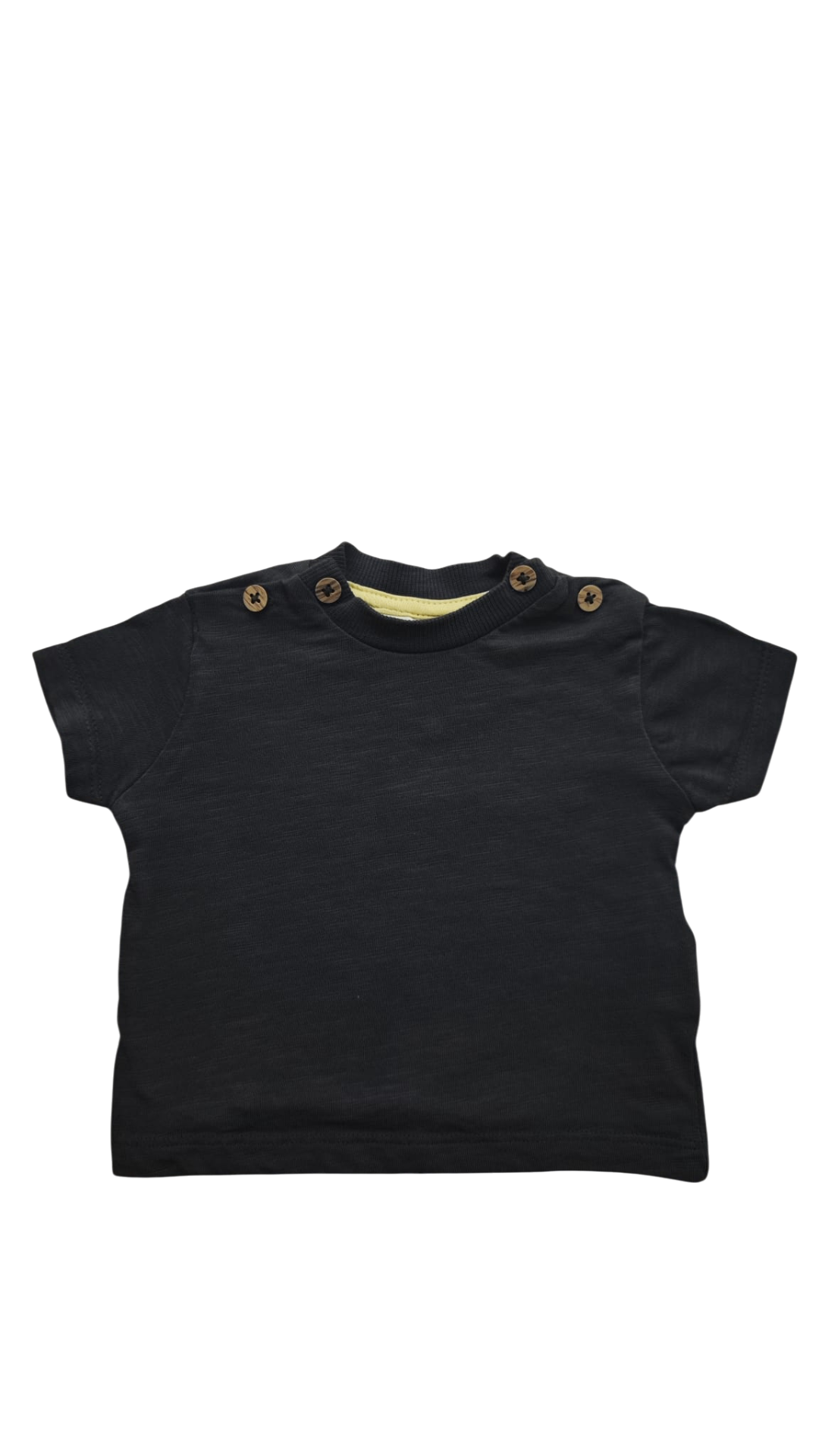 Topomini Kurzarmshirt Schwarz Größe 56