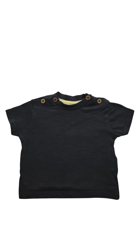 Topomini Kurzarmshirt Schwarz Größe 56