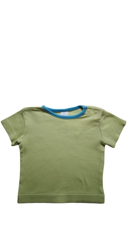 baby club Kurzarmshirt Hellgrün Größe 56