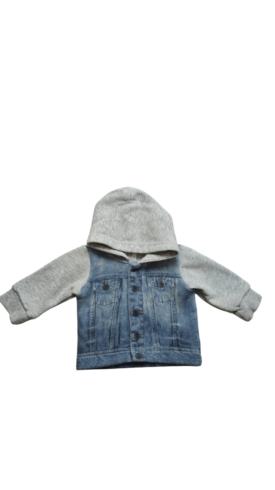 H&M Jacke  Jeans Blau und Grau Größe 50-56