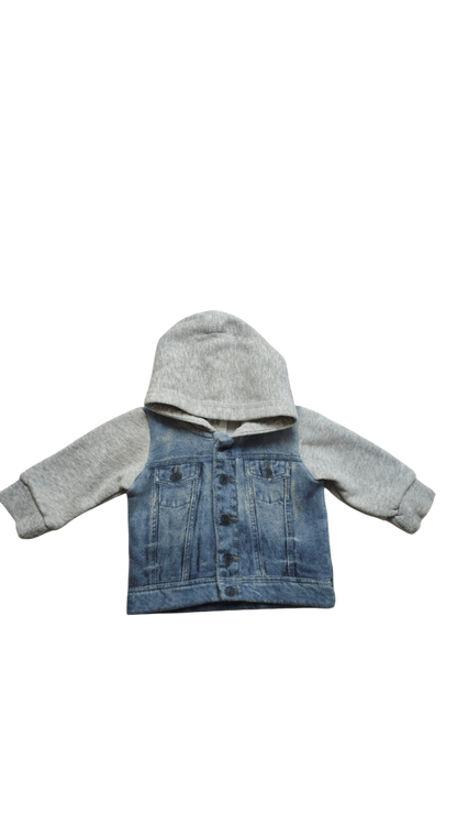 H&M Jacke  Jeans Blau und Grau Größe 50-56
