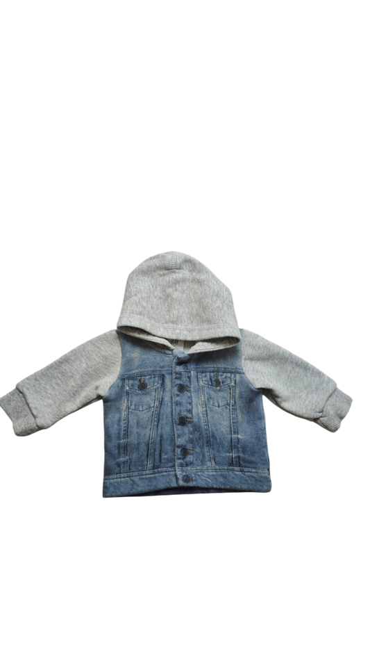 H&M Jacke  Jeans Blau und Grau Größe 50-56