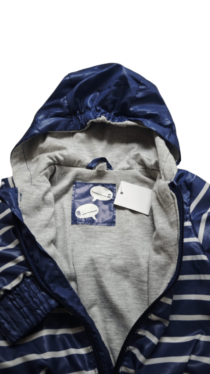 Markenlos Jacke Blau, Grau, Weiß Größe 50-56