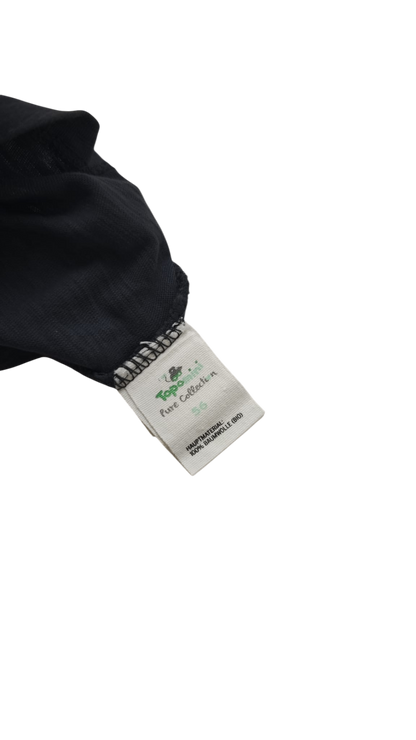 Topomini Kurzarmshirt Schwarz Größe 56