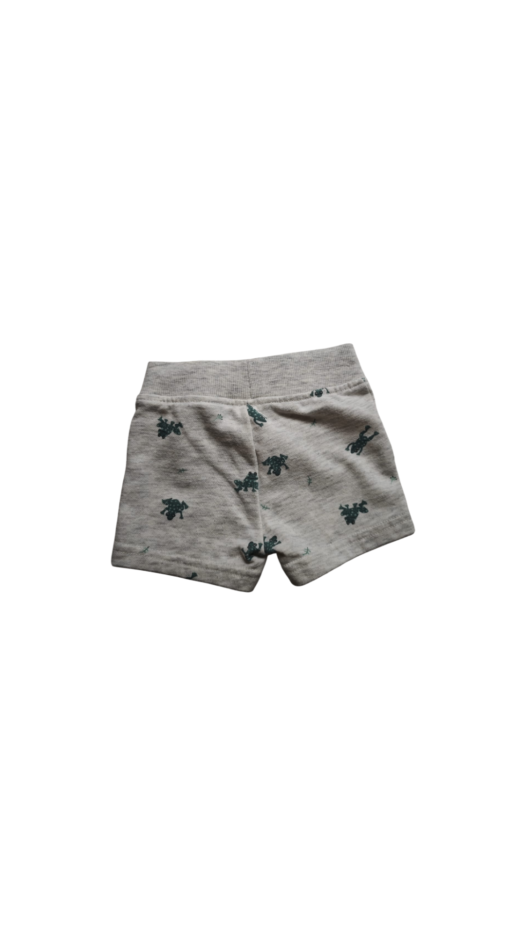 Primark Shorts Grau mit dunklen Mustern Größe 62