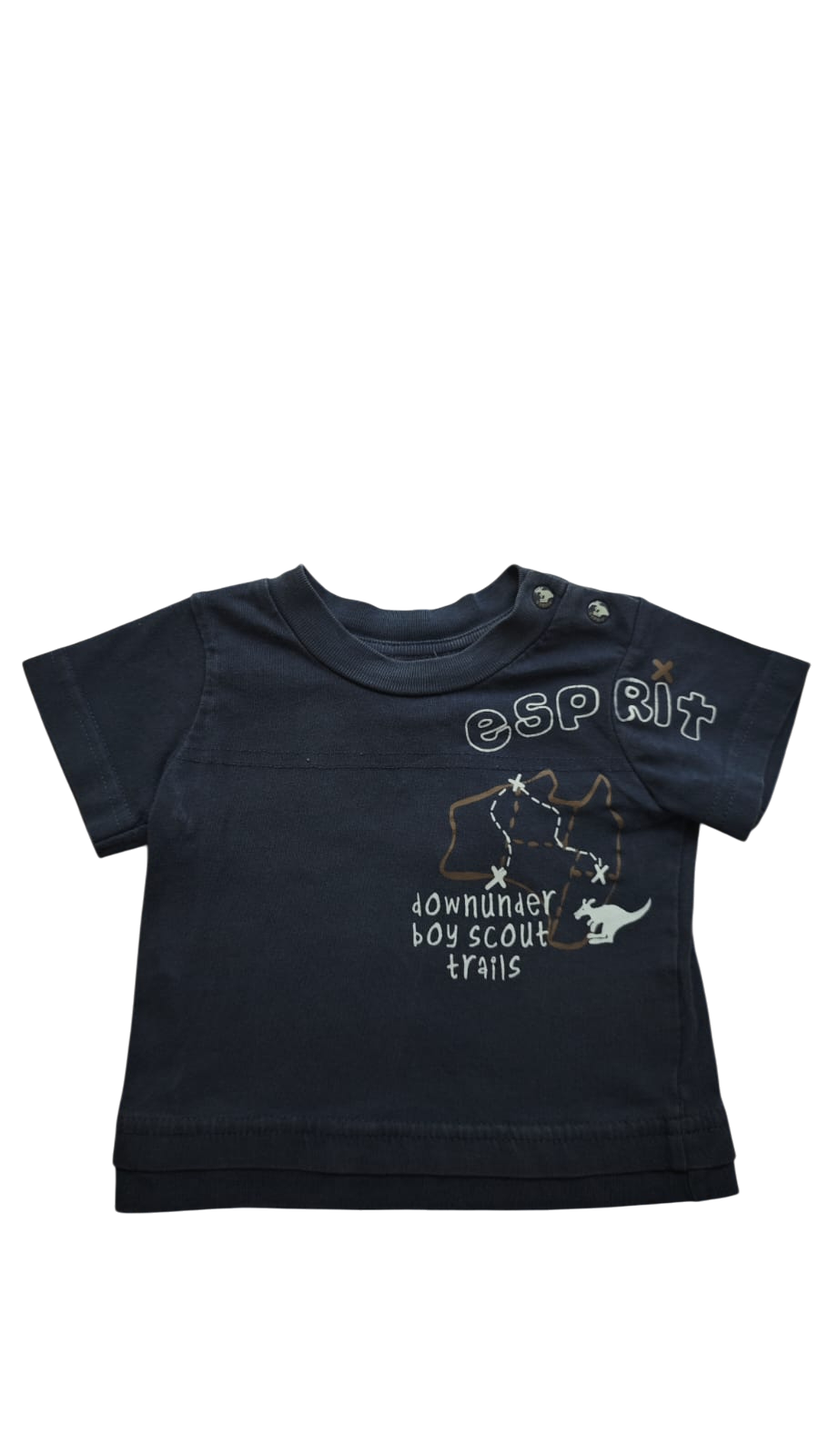 Esprit Kurzarmshirt Dunkelblau Größe 56