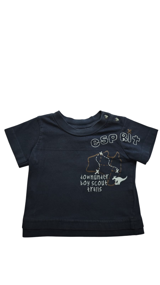Esprit Kurzarmshirt Dunkelblau Größe 56