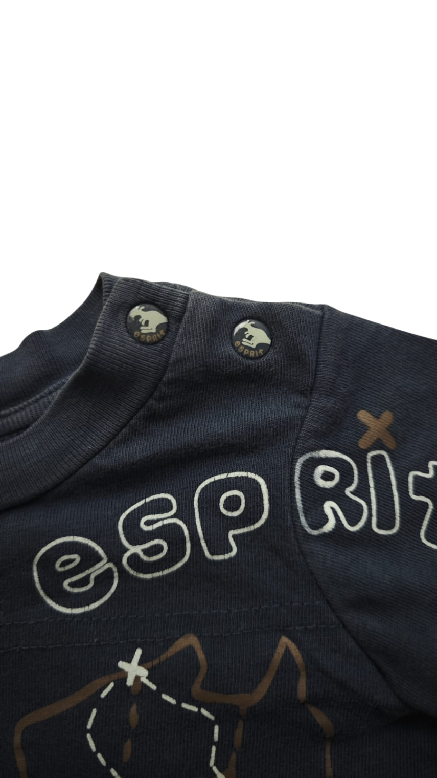 Esprit Kurzarmshirt Dunkelblau Größe 56