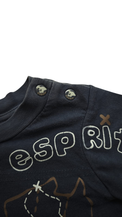Esprit Kurzarmshirt Dunkelblau Größe 56
